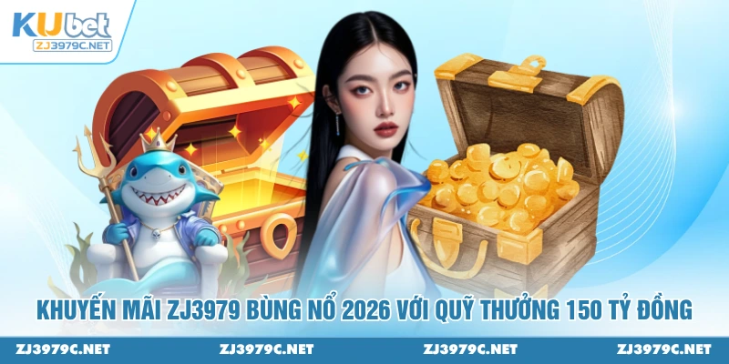 Khuyến mãi ZJ3979 bùng nổ 2026 với quỹ thưởng 150 tỷ đồng
